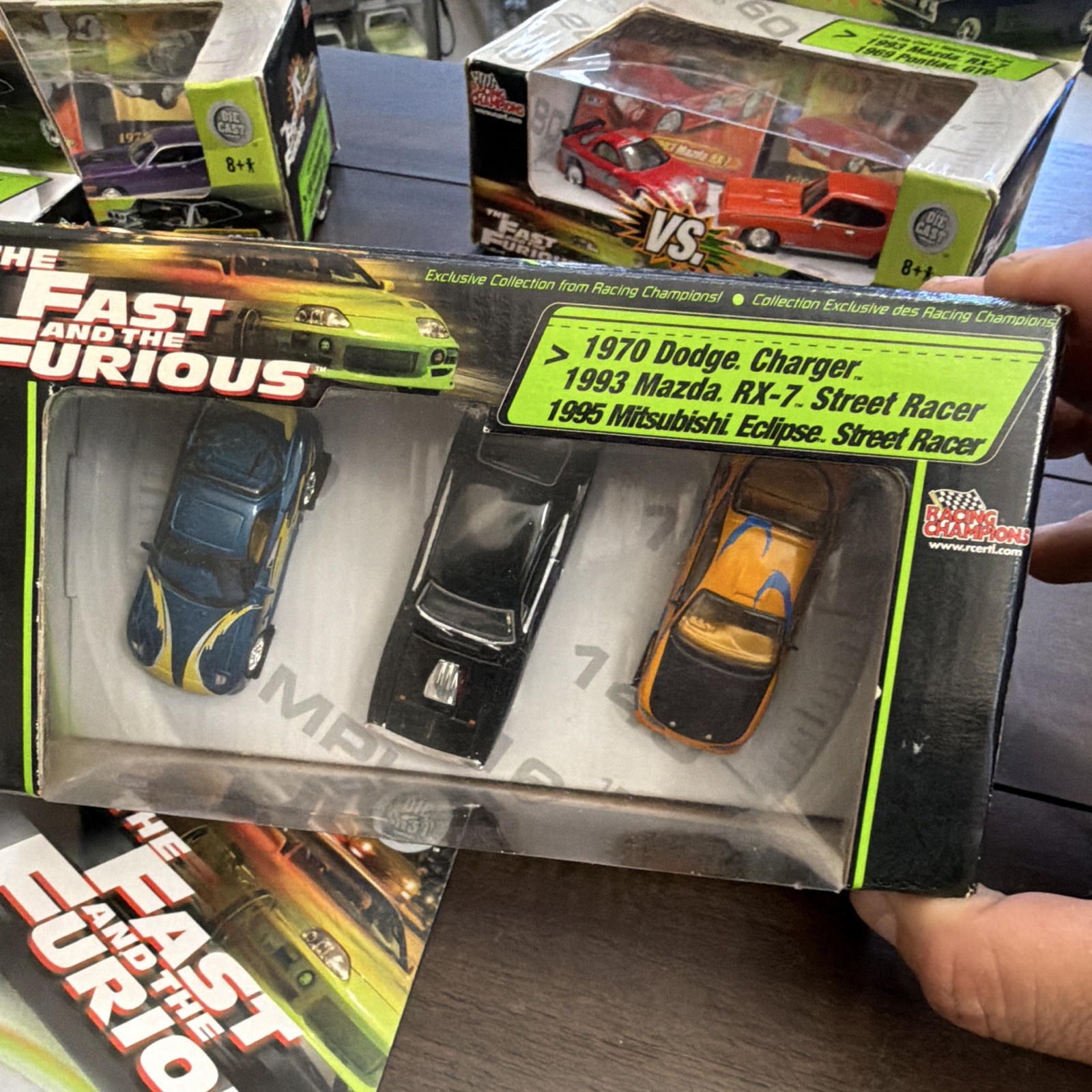 Complete first-edition Fast and the Furious set, ready for its new owner.