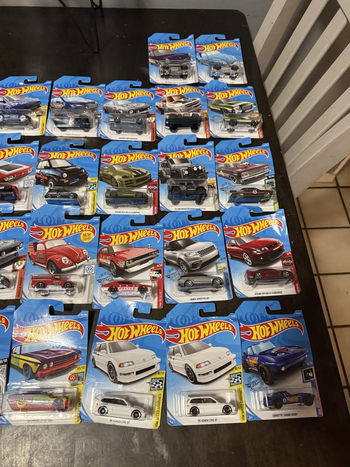 Hot wheels Lot Of 54 Sealed Variety Of Types