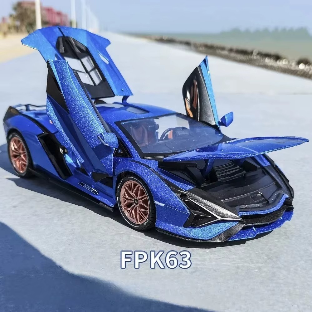 1:18 Lamborghini Sian FKP37 Diecast Alloy Metal Racing Car Model Collectable NEW