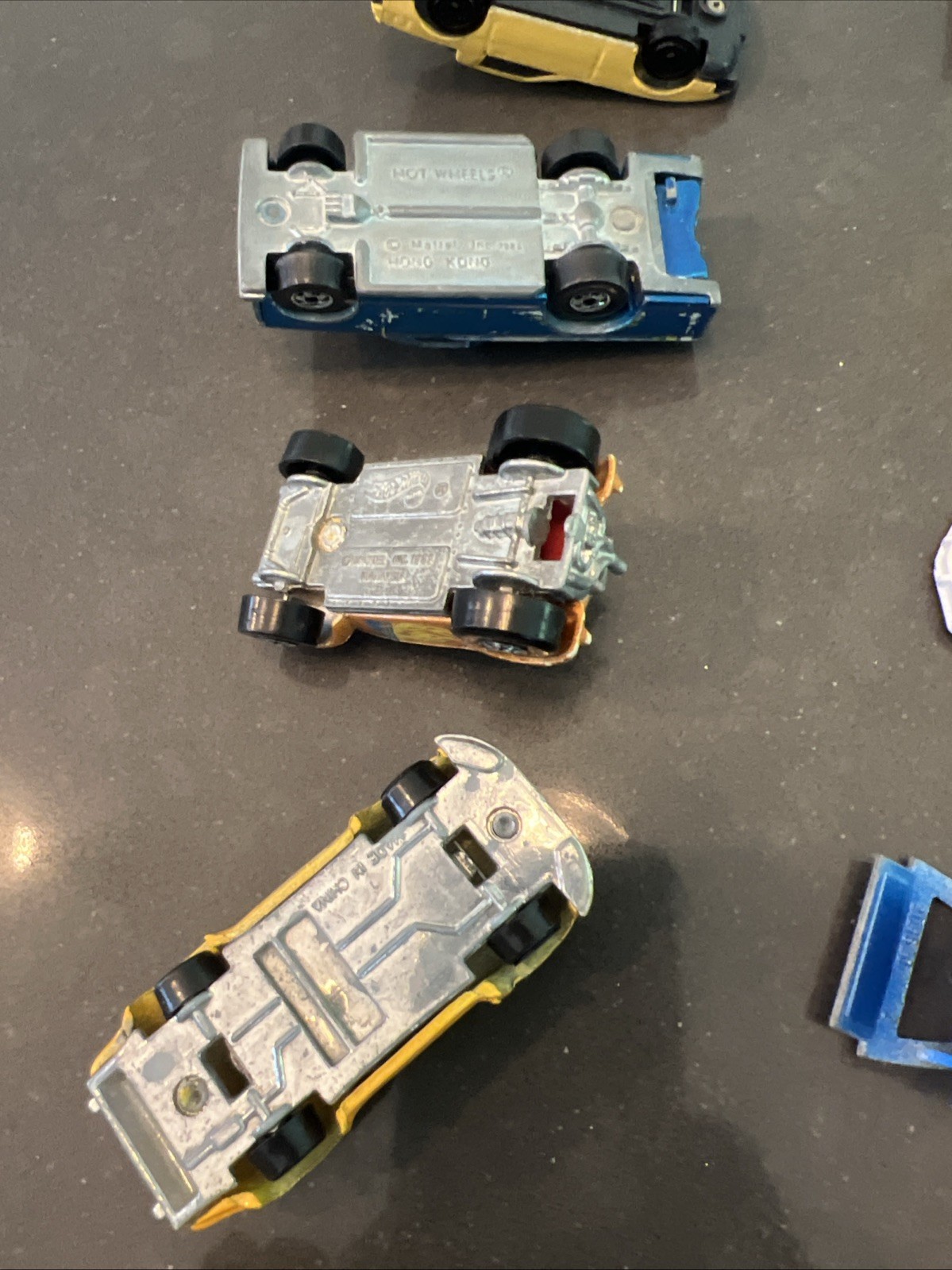 Lot Of 24 Diecast & Plastic Vintage Cars Trucks Mixed Brands See Description