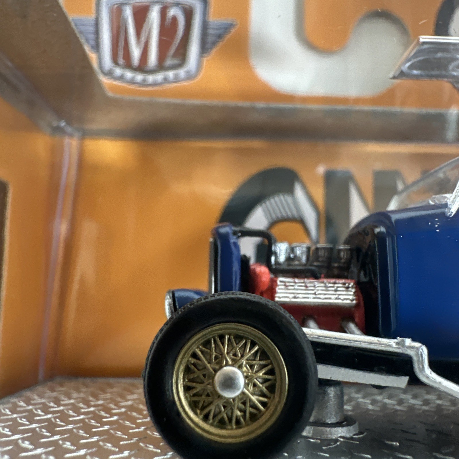 1932 Ford Roadster Gulf Blue M2 Machines R103 25-76 New in Package