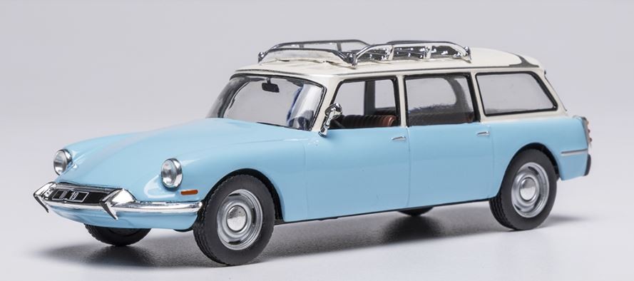 IXOMODELS – CITROEN ID 19 Estate 1960 Light Blue and White – 1/43 – IXOCLC609…