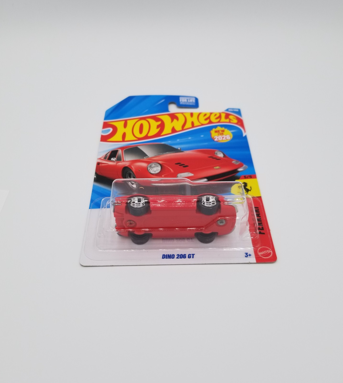 2026 Hot wheels Ferrari Dino 206 GT Red #150