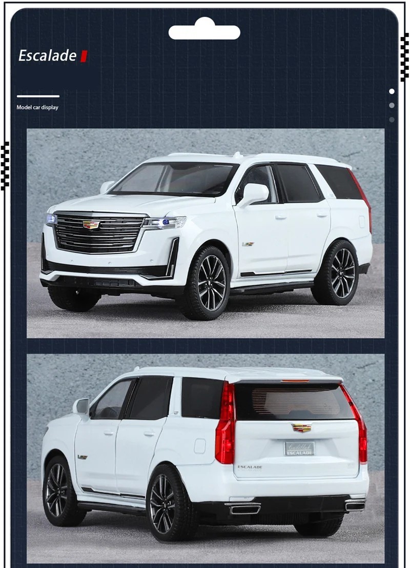 2021/2025 Cadillac Escalade – Black -1:24 Scale