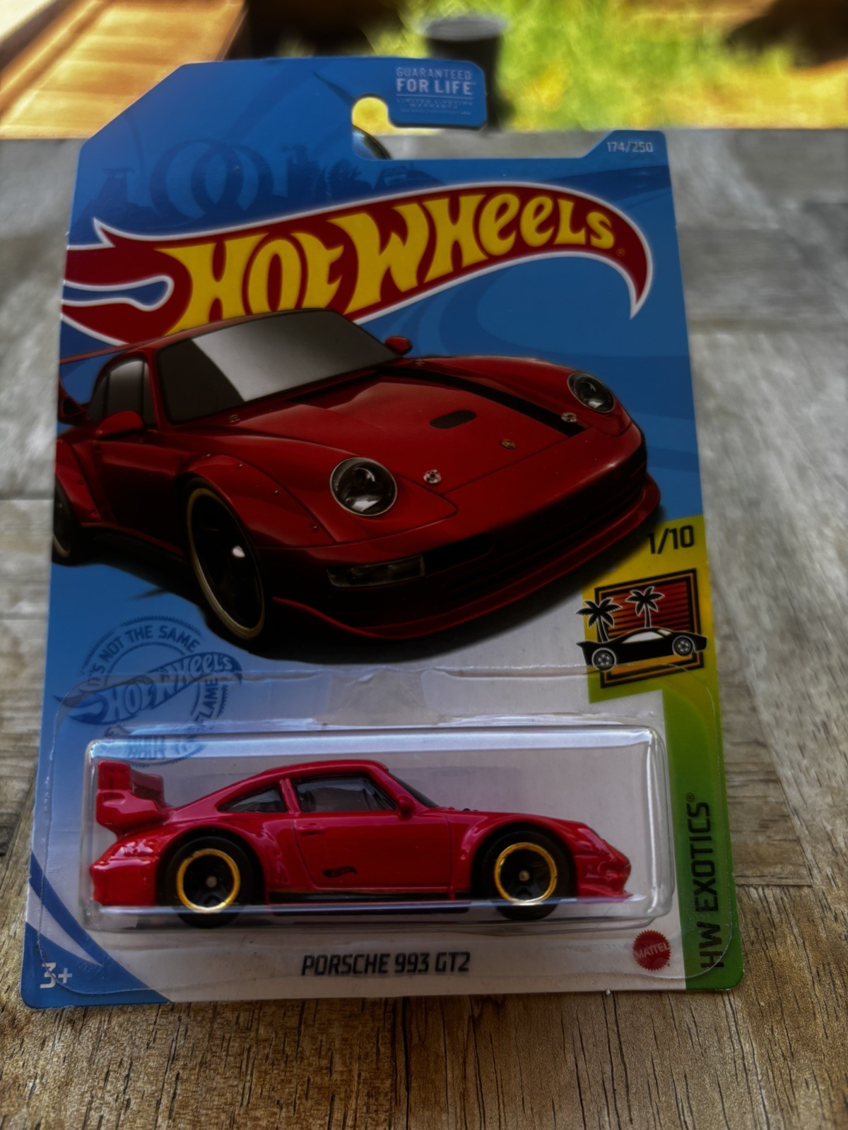 Hot Wheels Red PORSCHE 993 GT2 HW Exotics