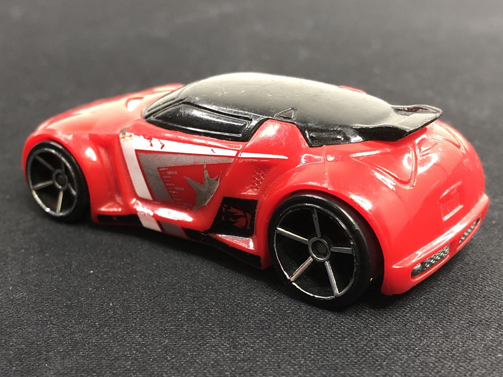Hot Wheels 2007 High Voltage Coaster Crash Exclusive M2610 Red Loose Vehicle