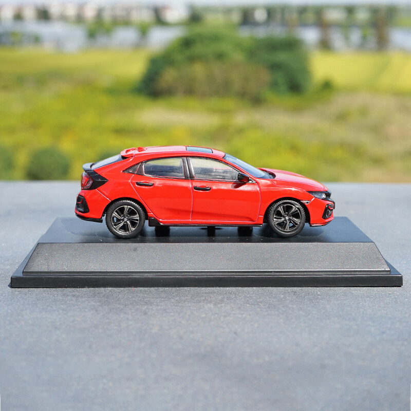 1:43 Scale 2020 Civic Hatchback Diecast Metal Car Model Toy with Box Collection