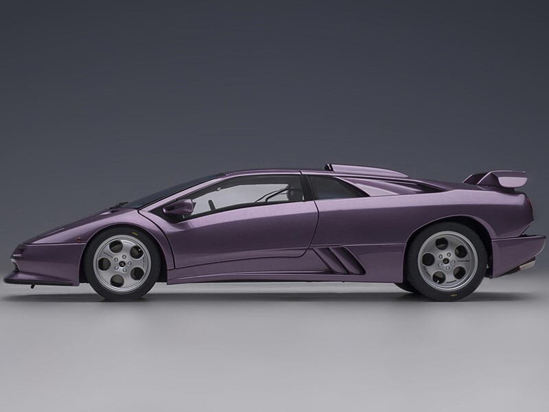LAMBORGHINI DIABLO SE30 JOTA VIOLA PURPLE 1/18 MODEL CAR BY AUTOART 79142