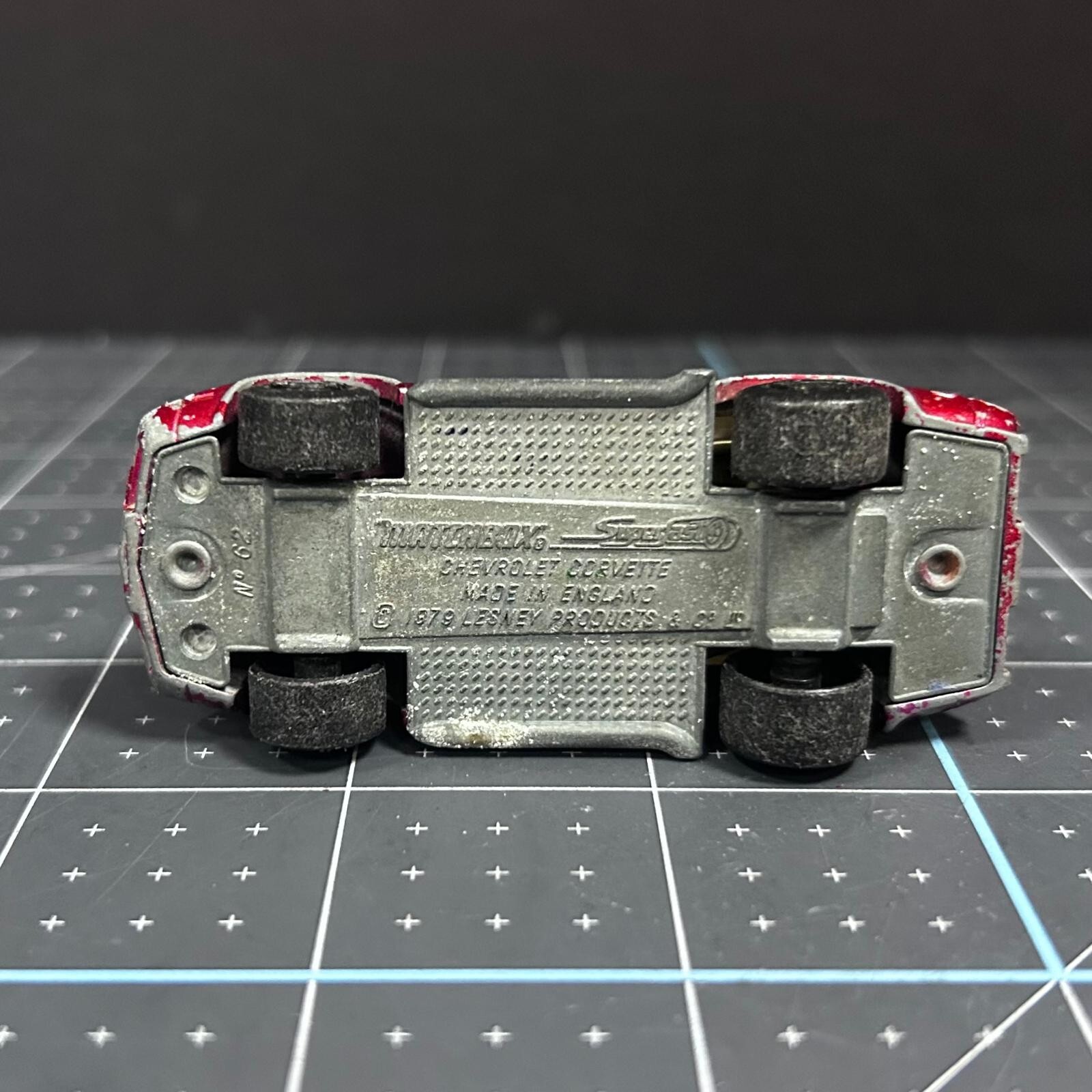 Matchbox Lesney Superfast Series #26 – Chevy Chevrolet Corvette Red (M907)