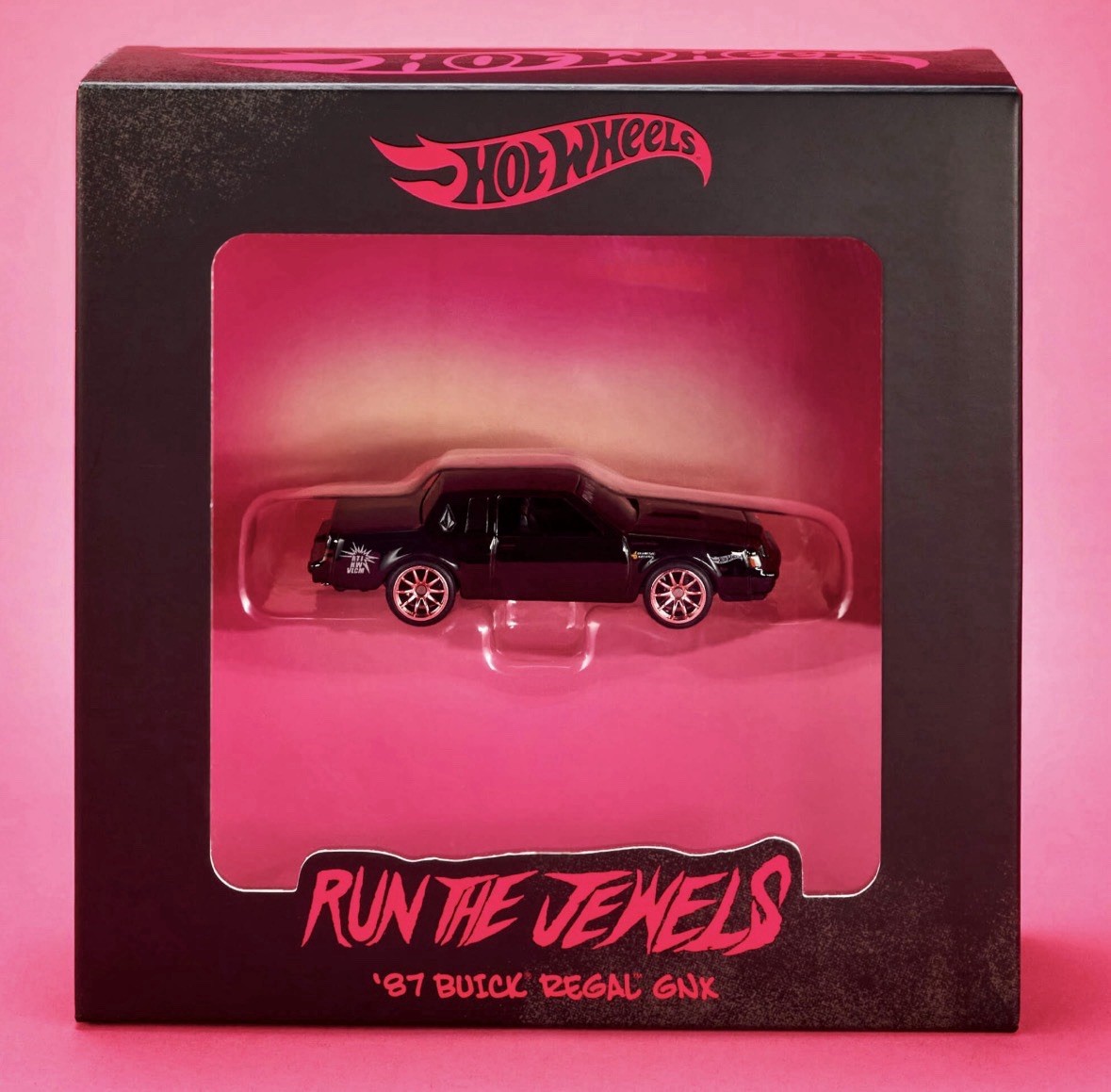 Hot Wheels 2023 Mattel Run The Jewels VOLCOM ’87 Buick Regal GNX Black NEW HTT70