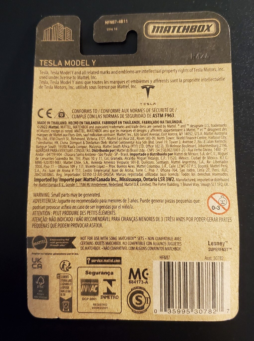 Matchbox MBX City TESLA MODEL X,Y ROADSTER Mixed set of 8 cars NEW on card