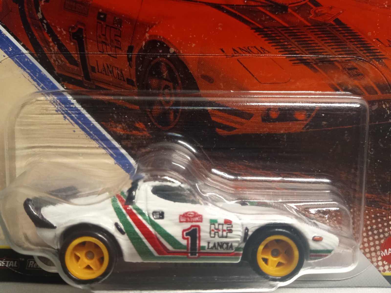 Hot Wheels Premium Car Culture Vintage Racing Lancia Stratos Real Riders Diecast