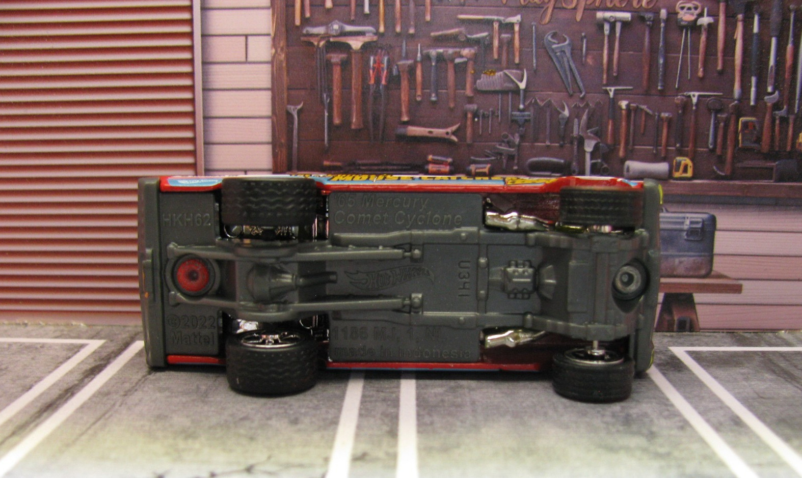 2025 Hot Wheels ’65 Mercury Comet Cyclone Gasser, w/Real Riders Wheel Swap
