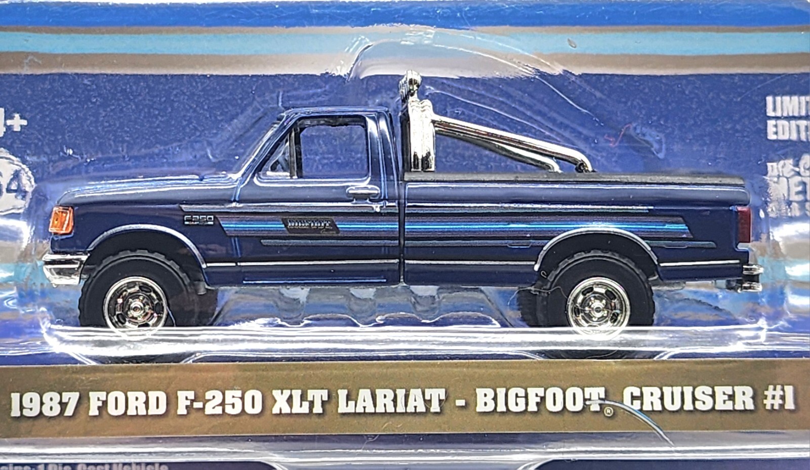 GREENLIGHT HOBBY EXCLUSIVE 1987 FORD F-250 XLT LARIAT 4X4 BIGFOOT CRUISER #1