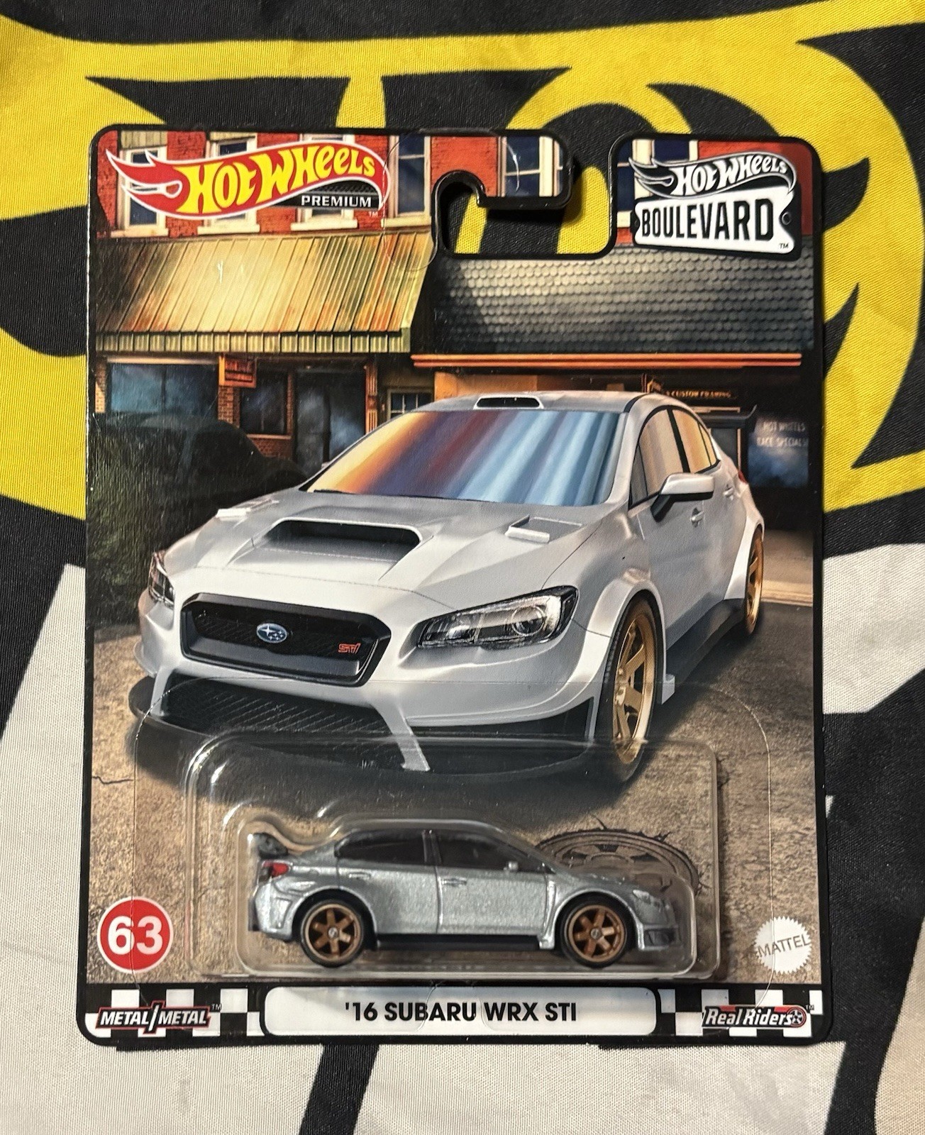 Hot Wheels Premium 2 Car Bundle ‘16 Subaru WRX STi/Mitsubishi Lancer Evo IX