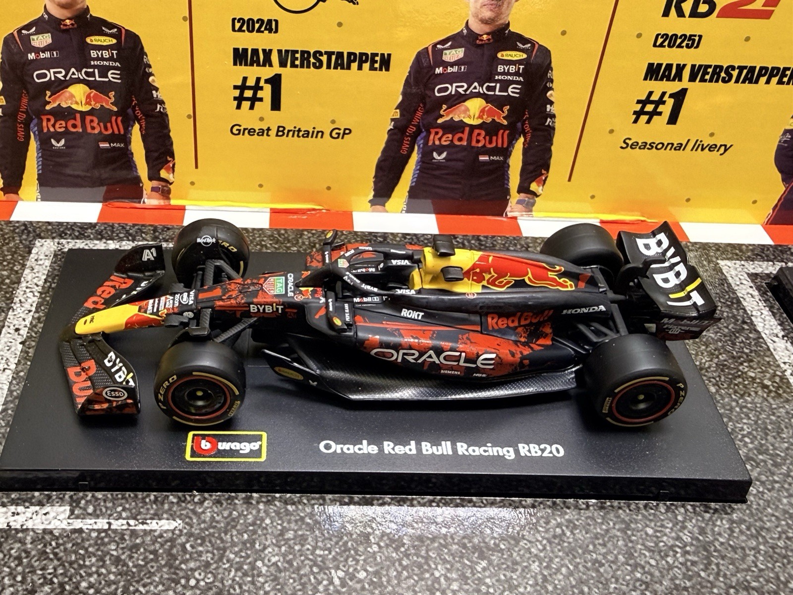 Bburago Red Bull Formula 1 F1 Die-Cast Model All New Styles Cars, Limited Burago