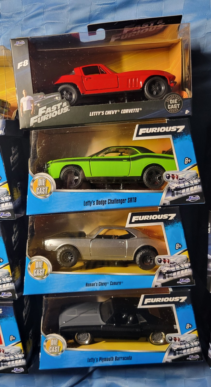 Lot of 11** Jada 1:32 Fast & Furious diecast Cars – Subaru, Nissan, Toyota