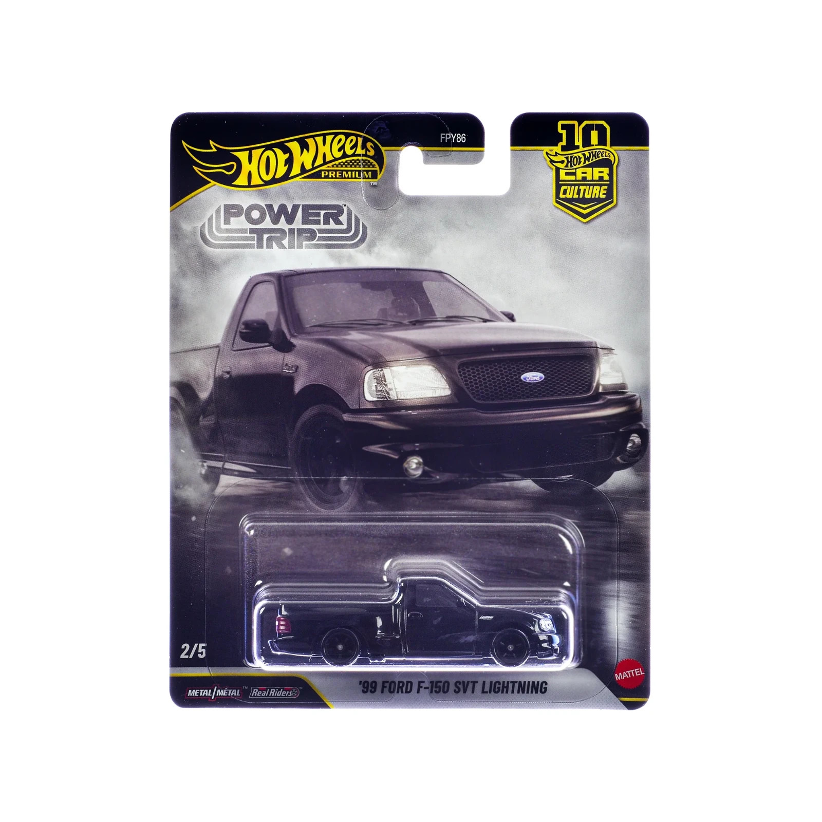 2026 Hot Wheels Car Culture Power Trip 5 Cars Set F-150 M3 Trackhawk Mustang