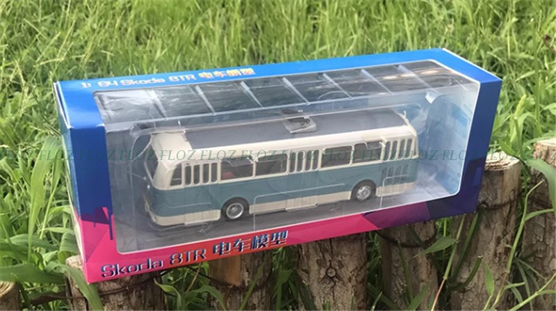 for FLOZ Beijing Bus for SKODA for 8TR 115 Route trolleybus 1:64 Truck Pre-built