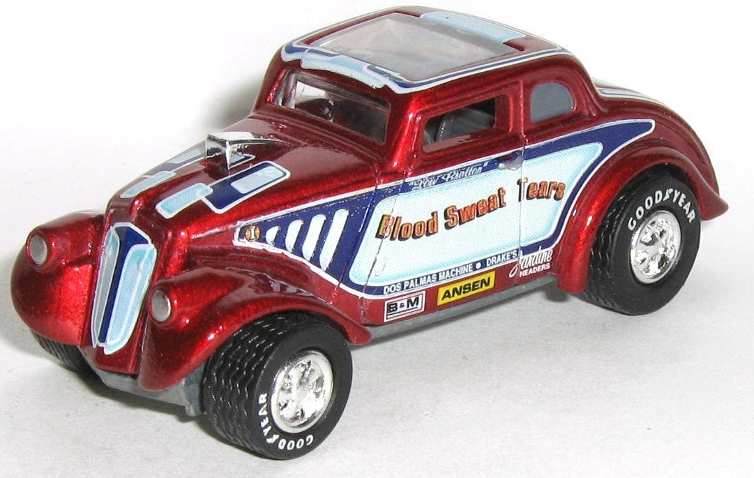 NHRA / BLOOD SWEAT & TEARS / 1933 33 JEEP / WILLYS GASSER Rubber Tire Car