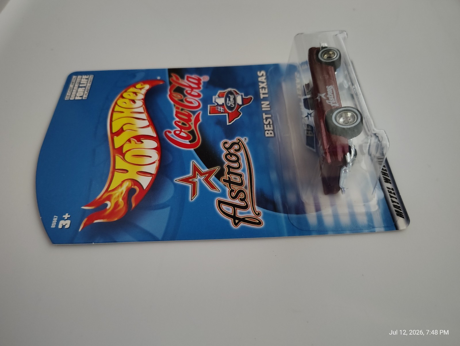 Hot Wheels – Lot of 3 – MLB Astros – Mustang + 3-Window 34 Ford + 57 T-Bird