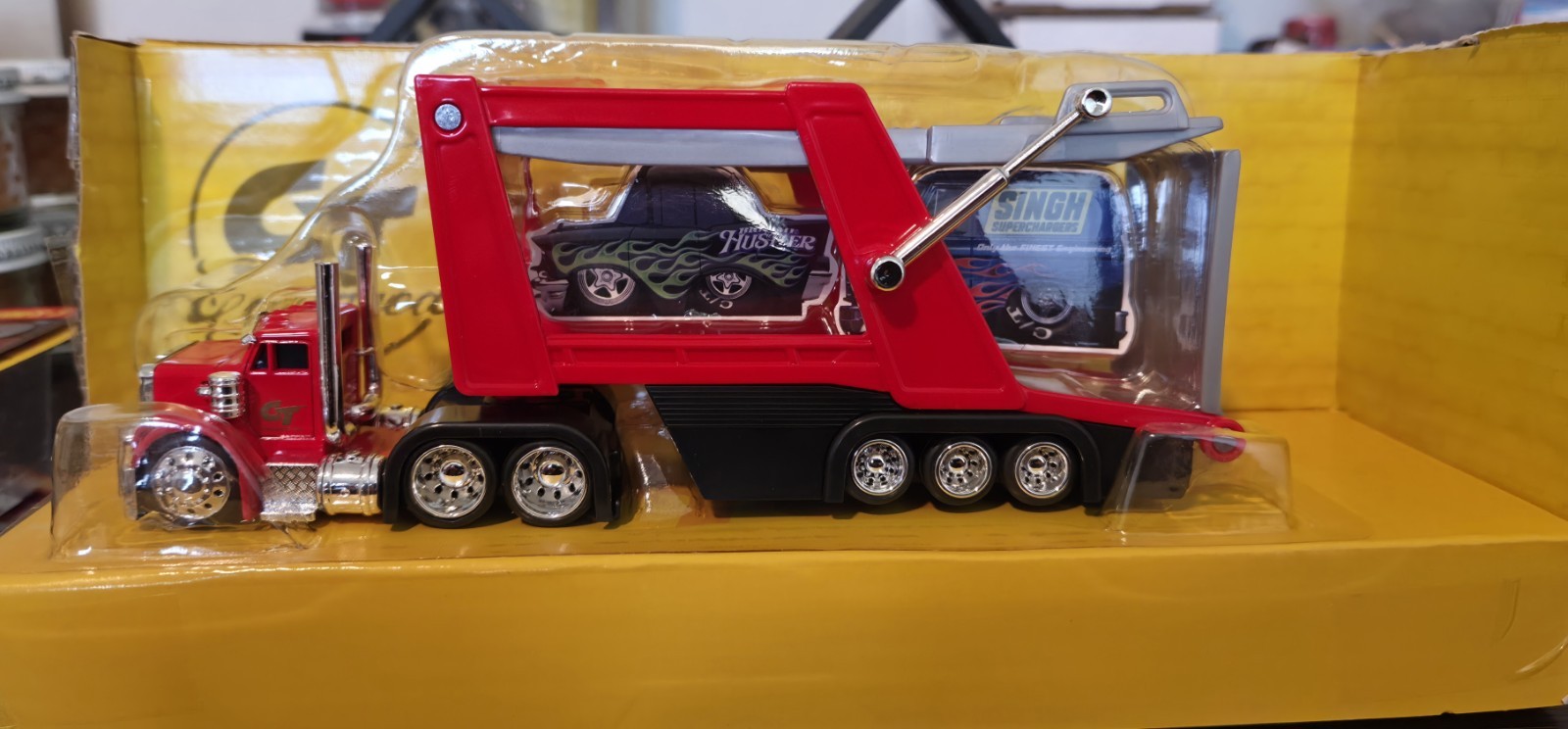 Cartoon Rig Car Carrier Loose