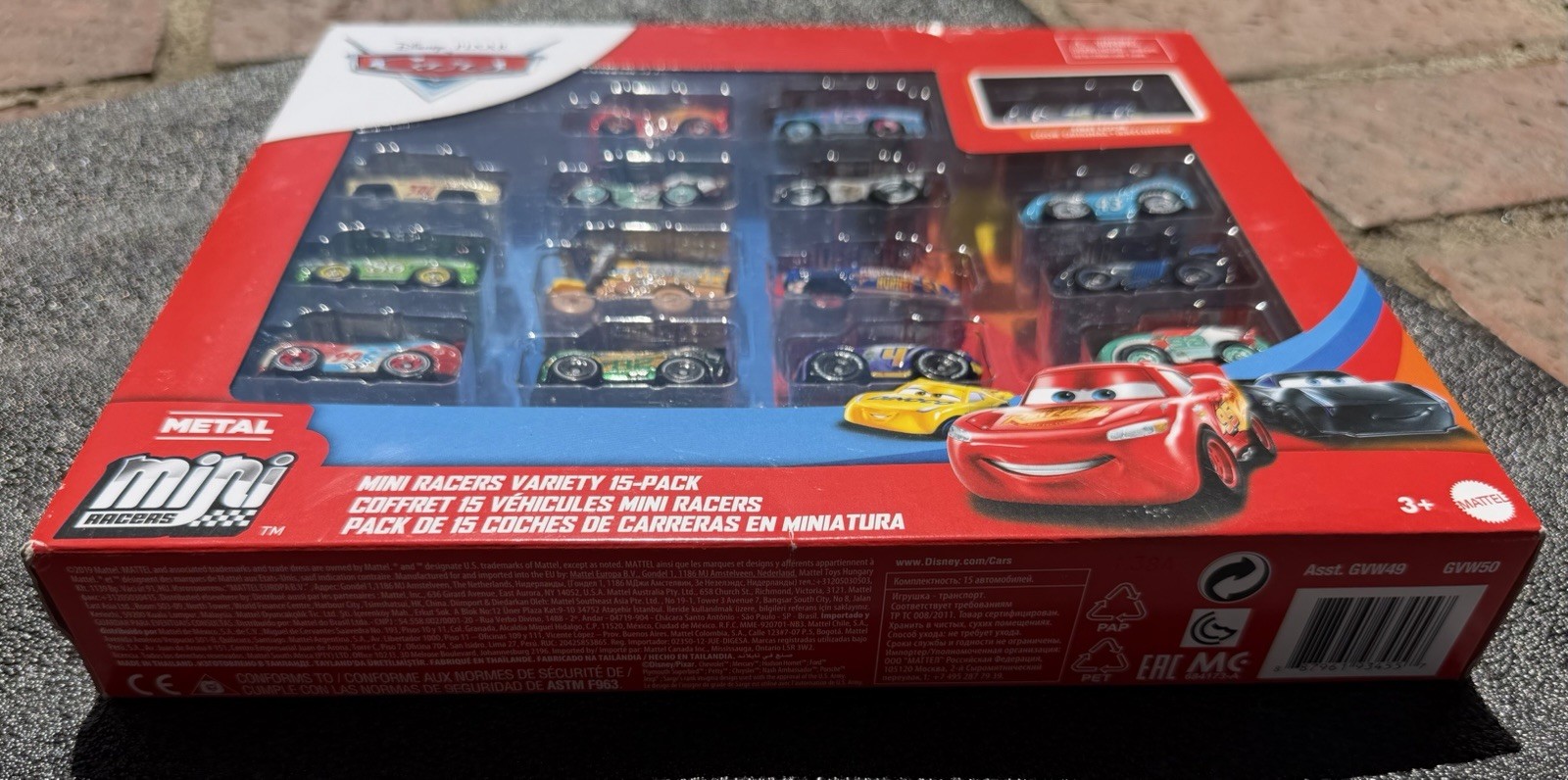 Disney Cars 3 Mini Racers Variety 15 Pack Metal Racing WILL RUSCH 2019