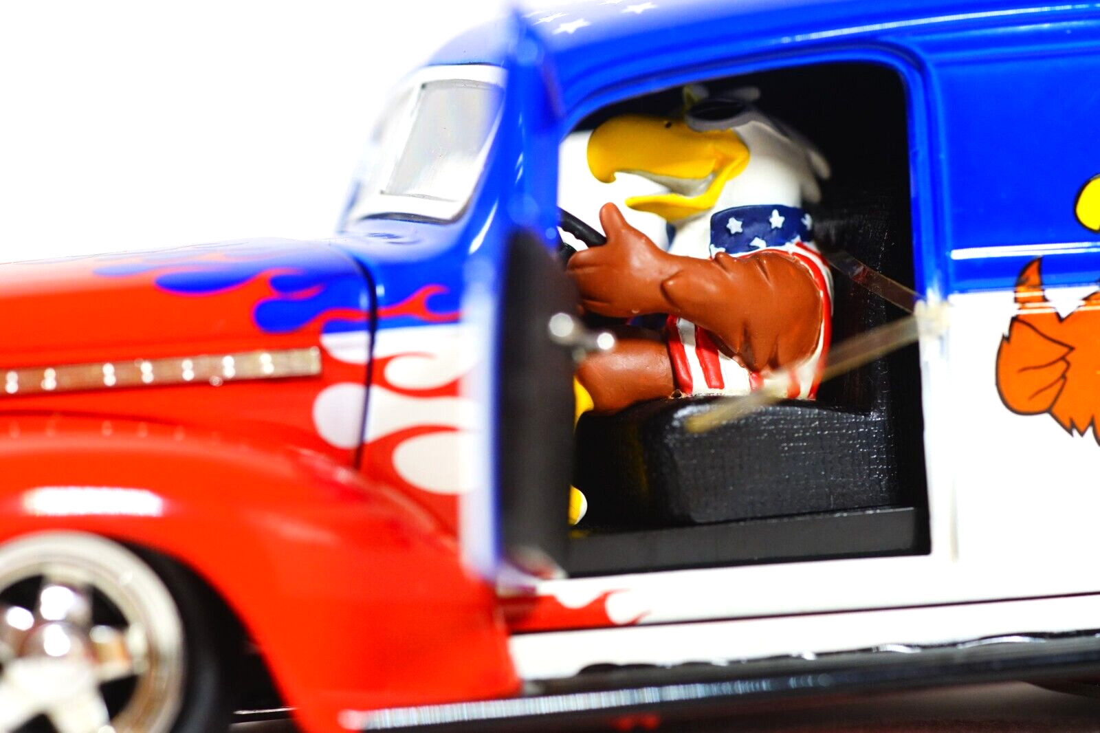 Liberty Classics 1941 Chevy Jack Williams Tires Patriotic Diecast Hot Rod RARE
