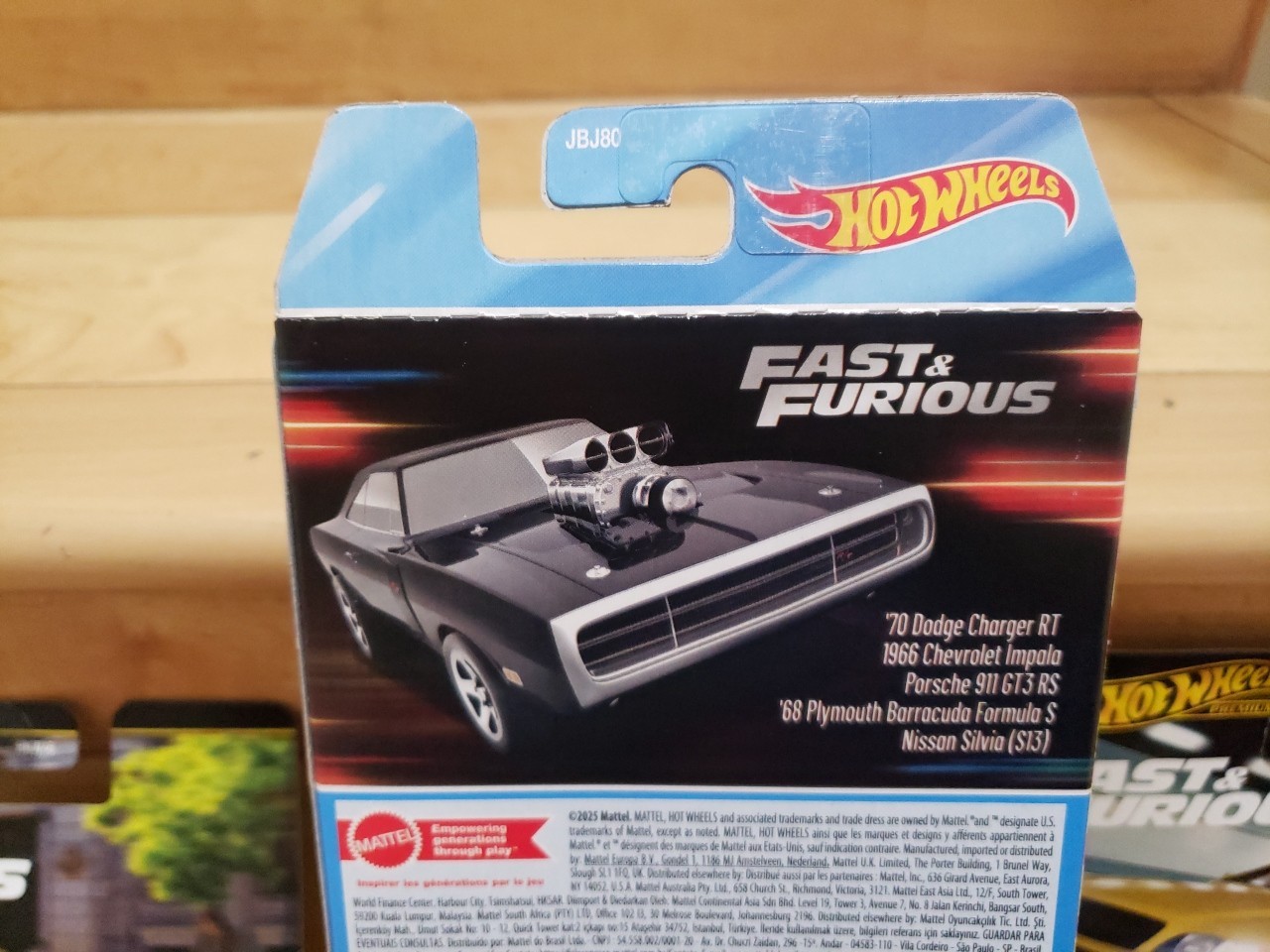 2025 Hot Wheels Fast And Furious 5 Pack+2