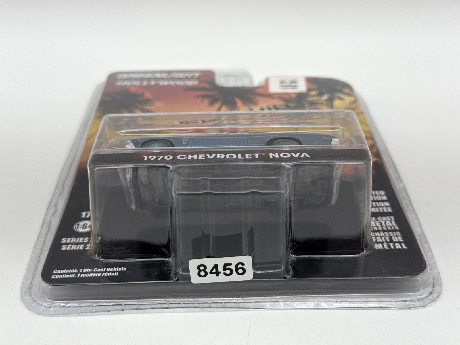 GreenLight Collectibles Chevrolet Nova 1:64 Blue Diecast Replica Limited