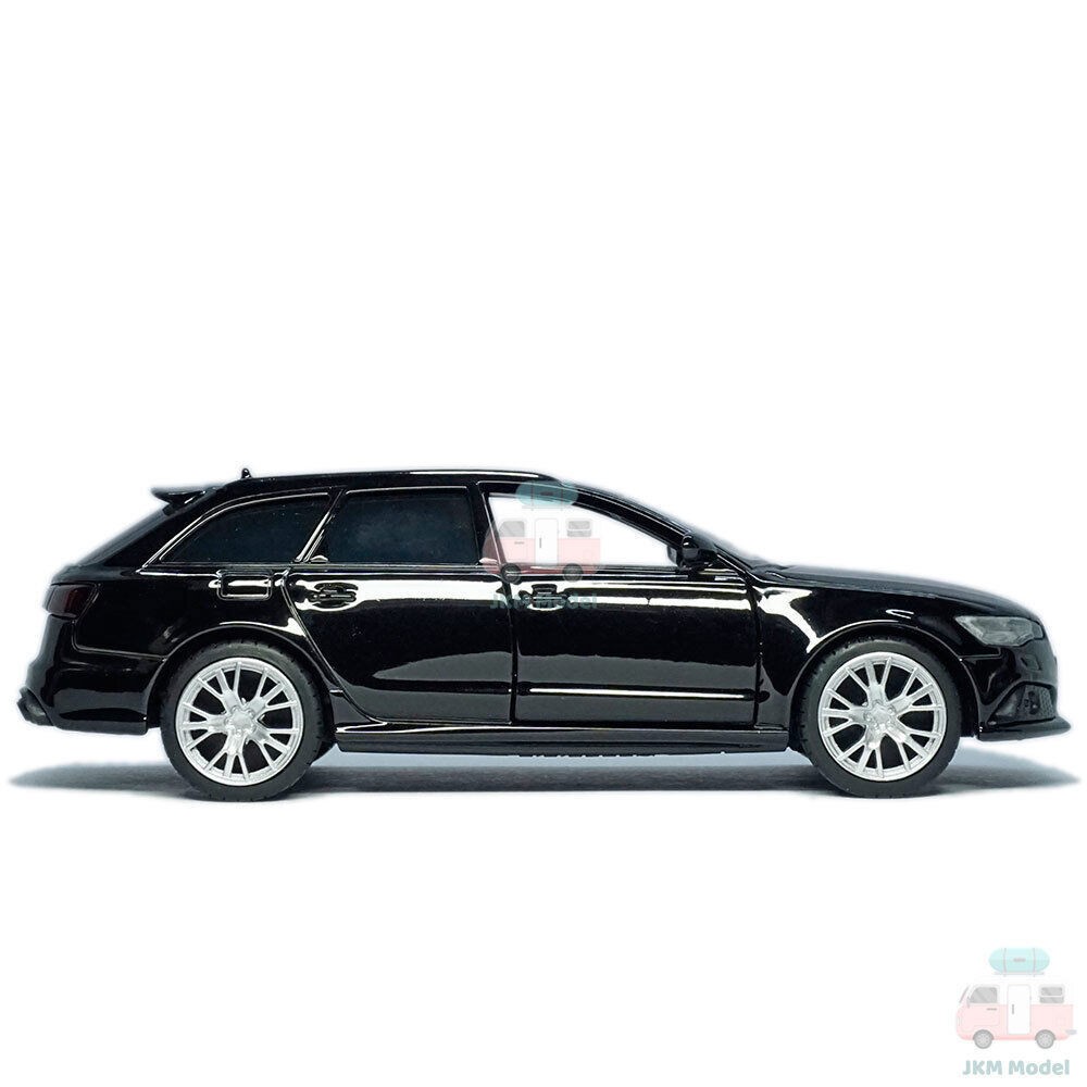 1:36 Audi RS6 Avant Model Car Diecast Toy Vehicle Collection Kids Gift Black