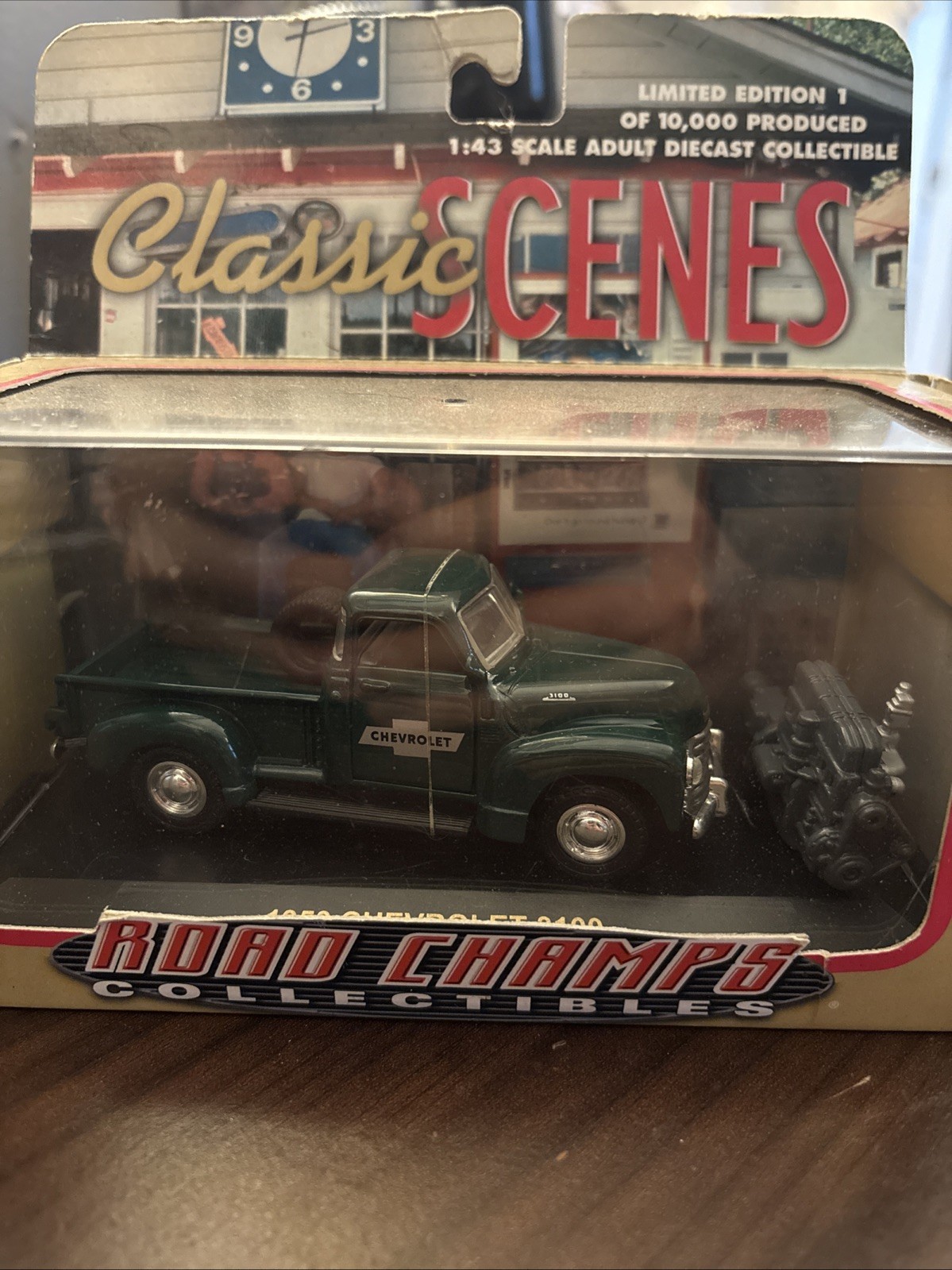 Classic Scenes 1953 Chevrolet 3100 Pickup- 1:43 scale by Road Champs #78000 NIB