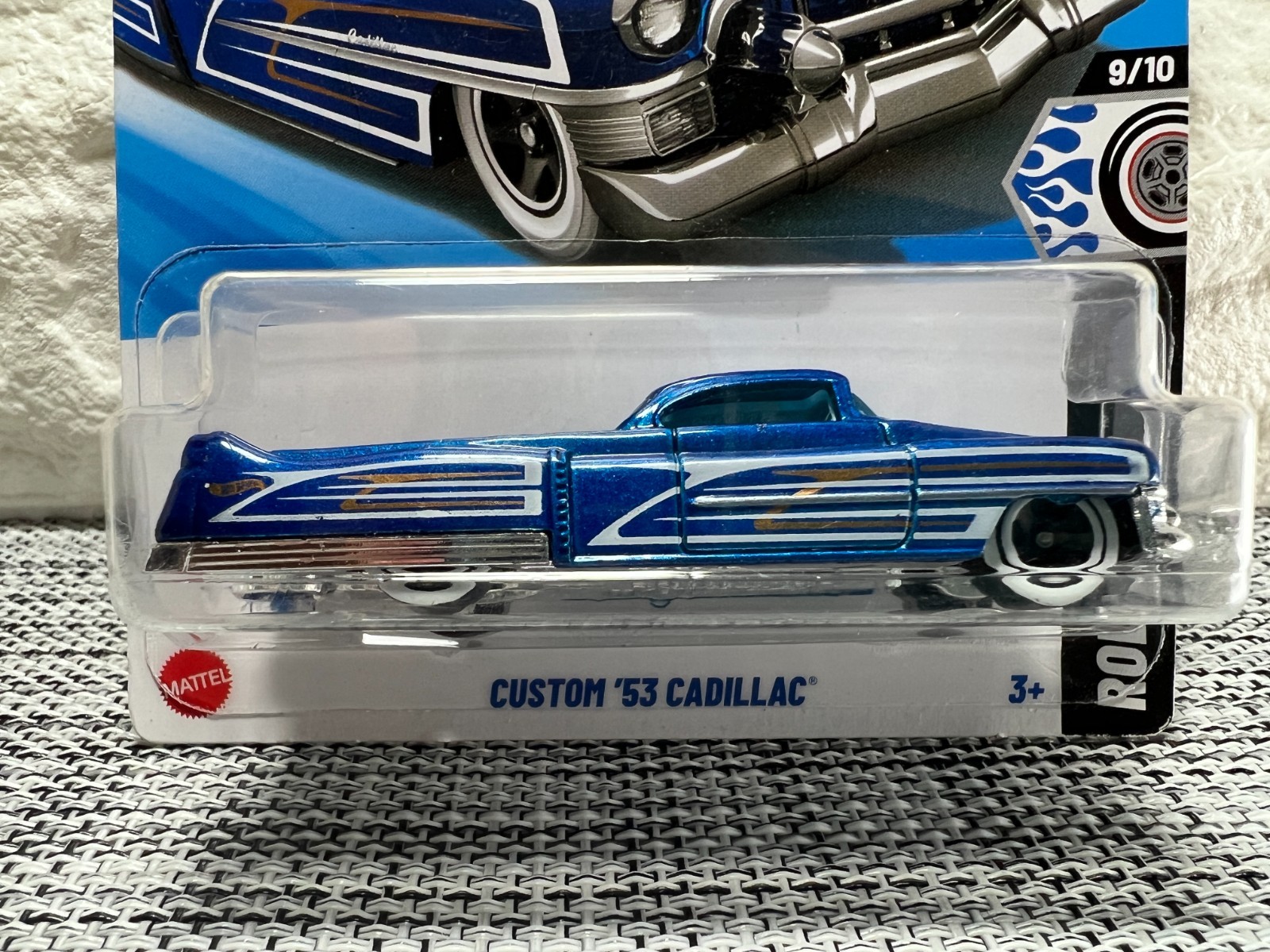 Hot Wheels Rod Squad 9/10 Custom ’53 Cadillac 139/250 Blue