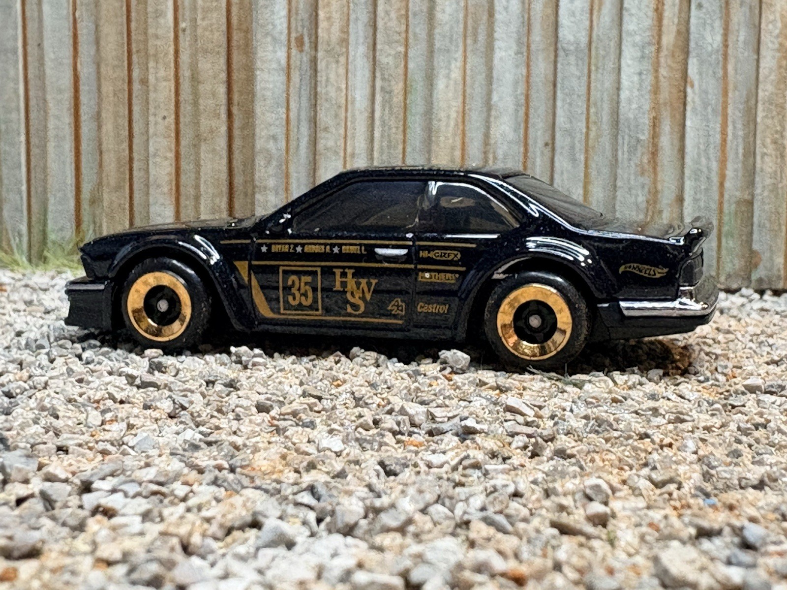 Loose Hot Wheels BMW 635 CSi Black #185 Mainline 2025 Case H New Widebody