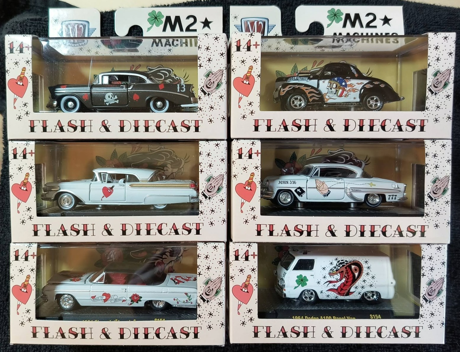 M2 Flash and Diecast Complete Set
