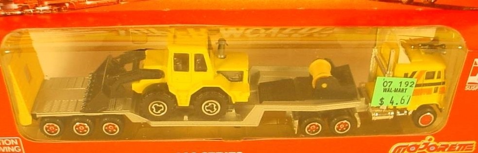 Majorette Super Movers # 602 Semi Front End Loader Carrier 1:87 France