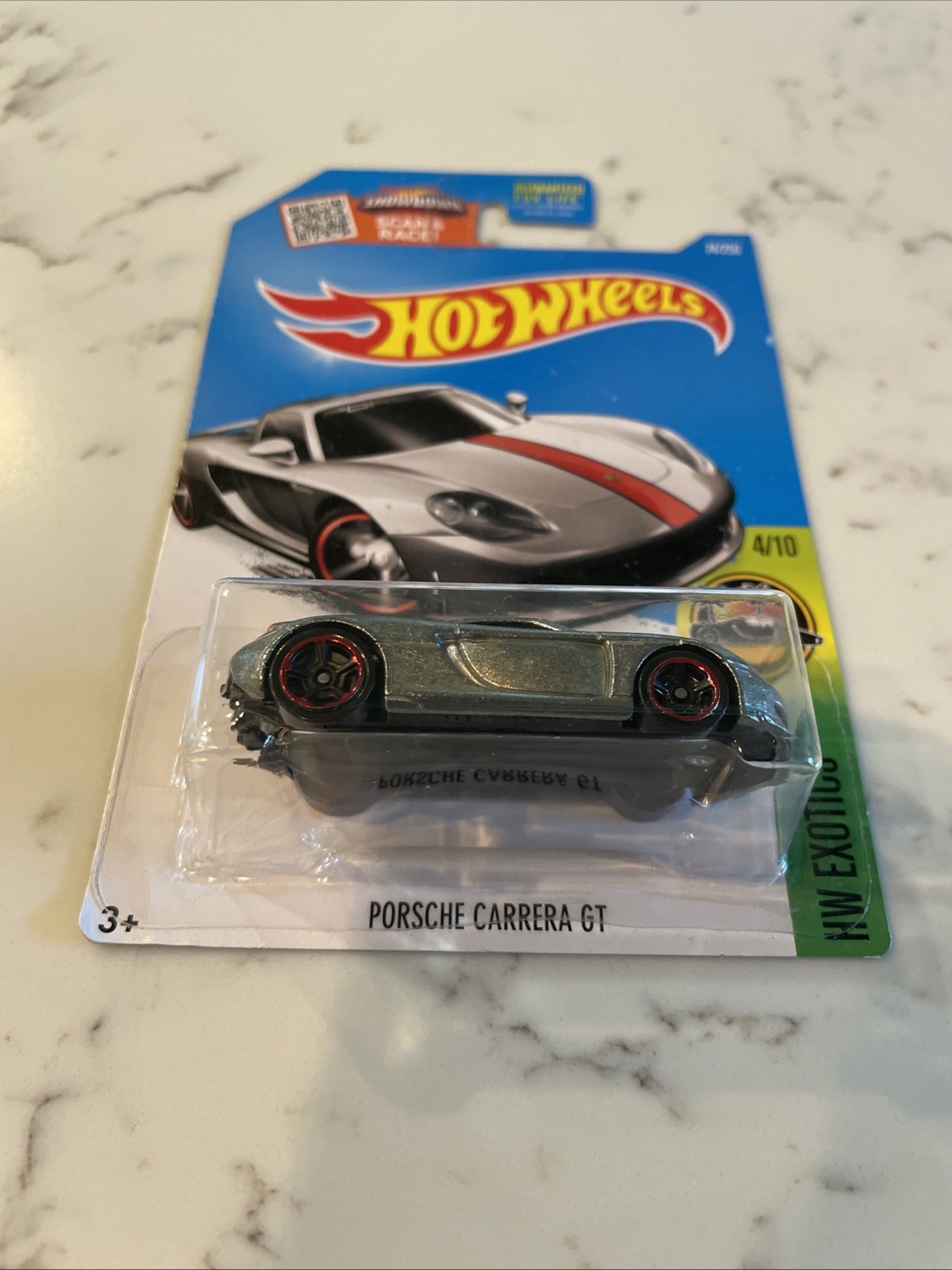 2016 Hot Wheels Zamac PORSCHE CARRERA GT – HW Exotics 4/10