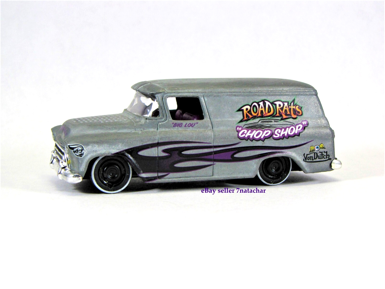 1957 Chevy Suburban Von Dutch Hot Rat Rod Shop Panel Delivery Truck B