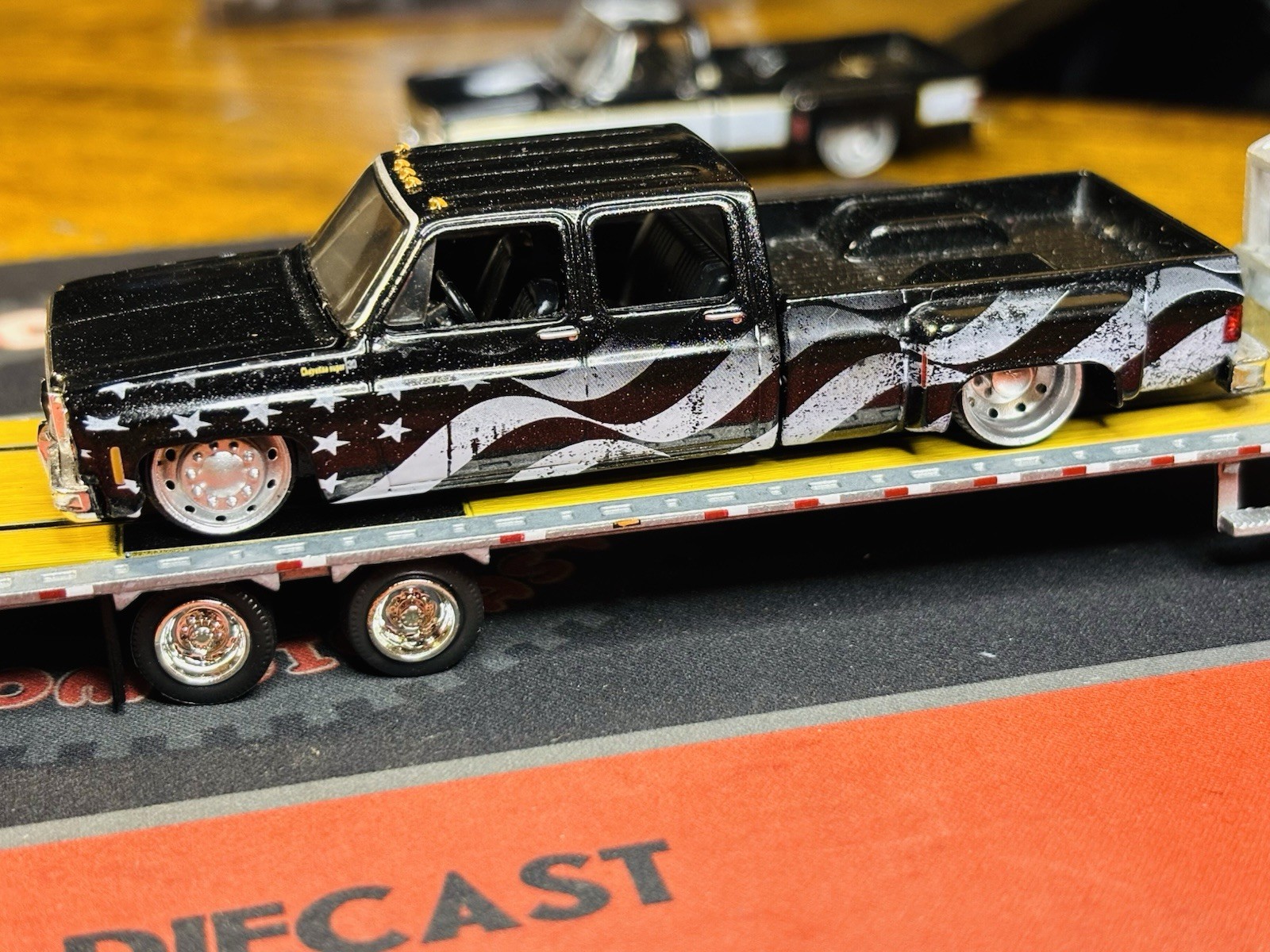 1/64 Greenlight/m2 3D Low Pros 12.5mm Printed Alcoas (Rim And Tires) No Truck