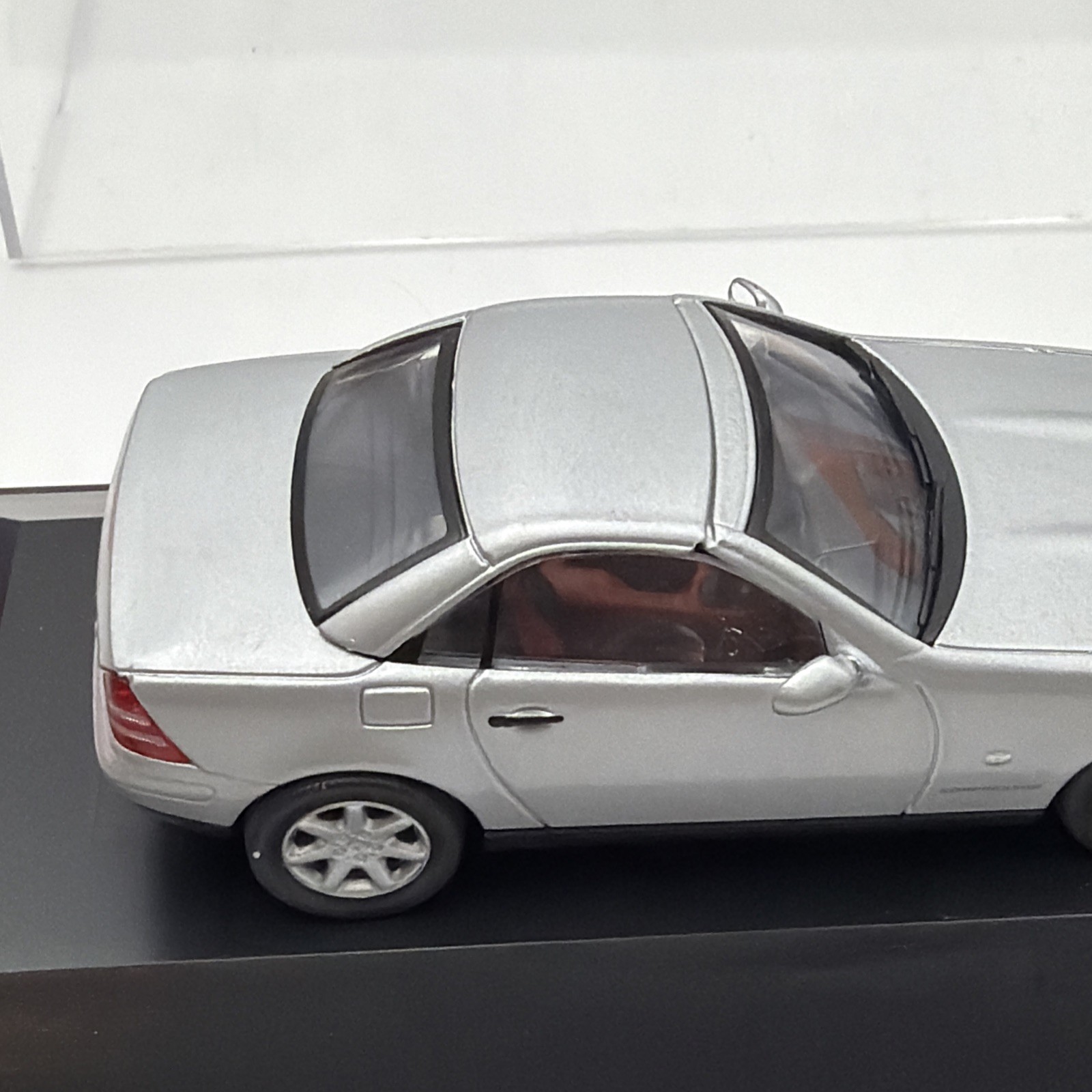 Herpa 1/43 Mercedes Benz SLK 230 Grey. With Hard Top.