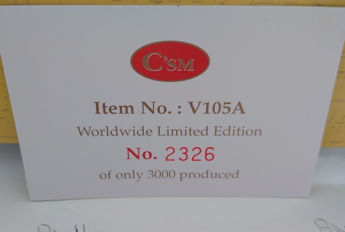 C’SM Collector’s Model – Hong Kong Bus – Excellent Condition
