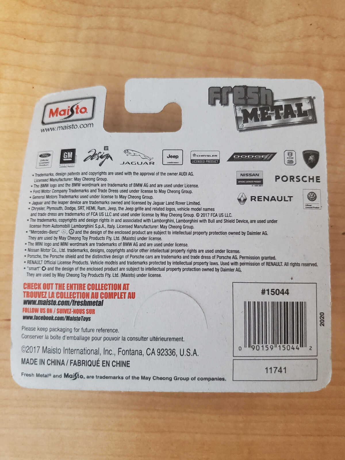 Maisto Fresh Metal Collection of Cars new in package (7 cars total)