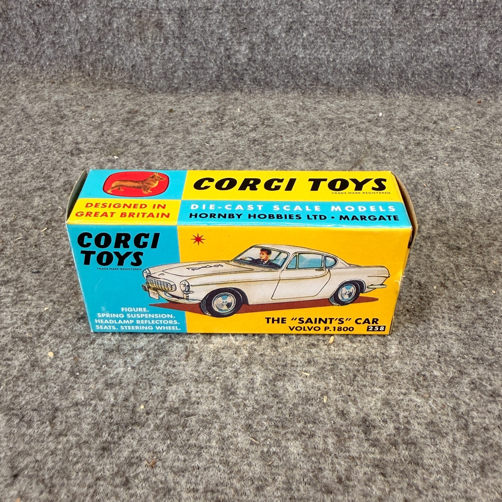 Corgi Reproduction The Saint’s Car # 258 With COA New Open Box