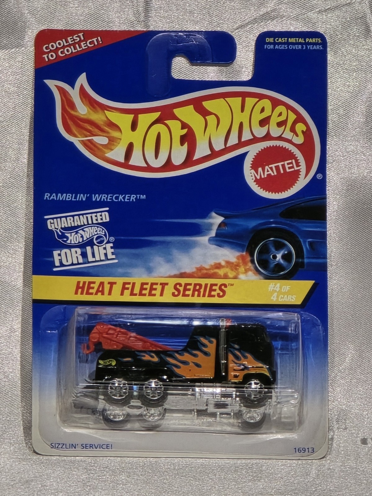 Hotwheels Heat Fleet Series Full Set #537 #538 #539 and #540 New Sealed