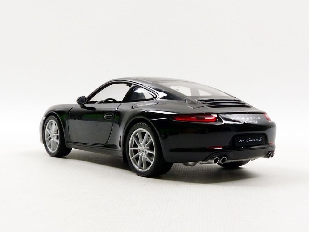 Welly NEX Porsche 911 Carrera S Black – Metal Die cast Vehicle 1/24 – New