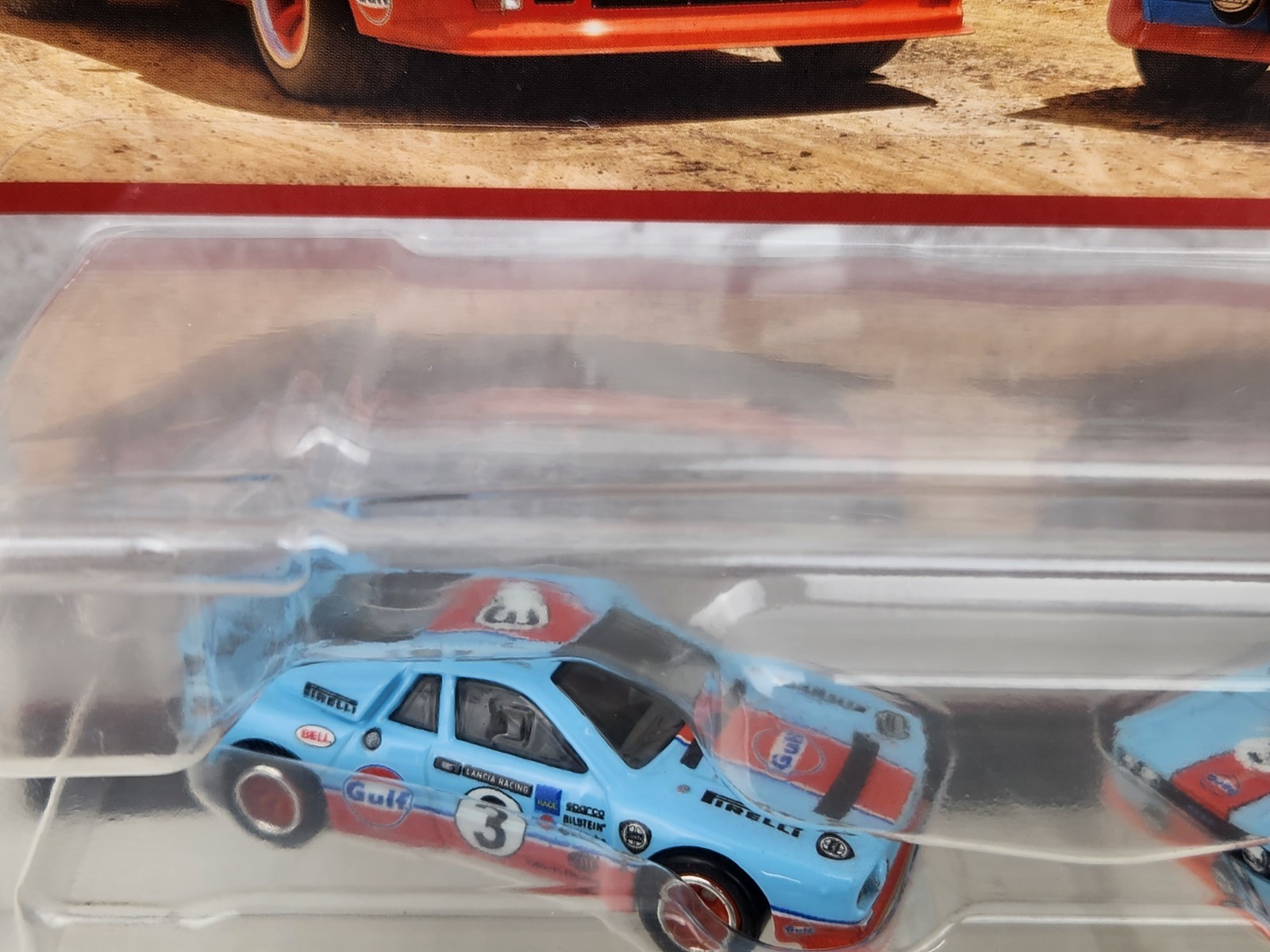 Hot Wheels Gulf Oil Lancia Rally 037 & Fiat 131 Abarth Car Culture 2-pack 2020