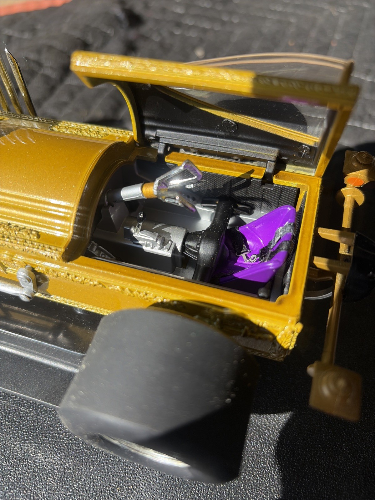 2010 Silver Screen Machines The Munsters Grandpa’s Drag-u-la 1:18 NO BOX