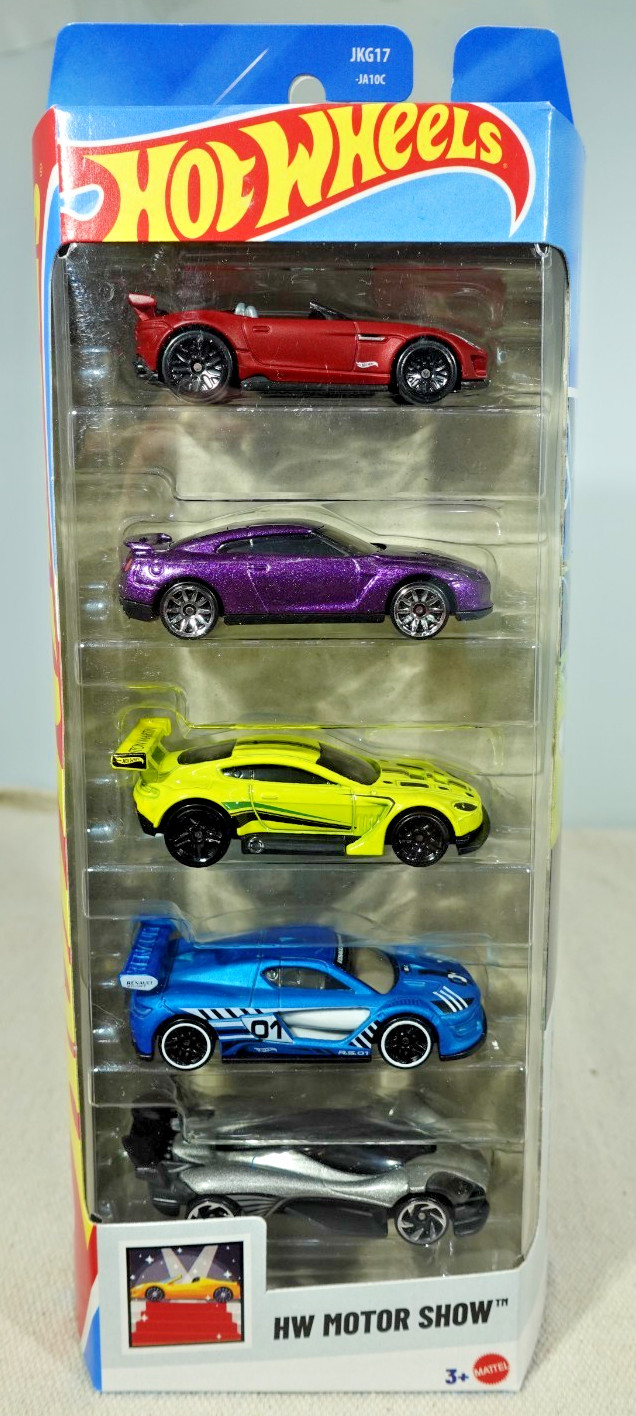 Hot Wheels HW Motor Show 5 Pack Nissan GT-R 1/64