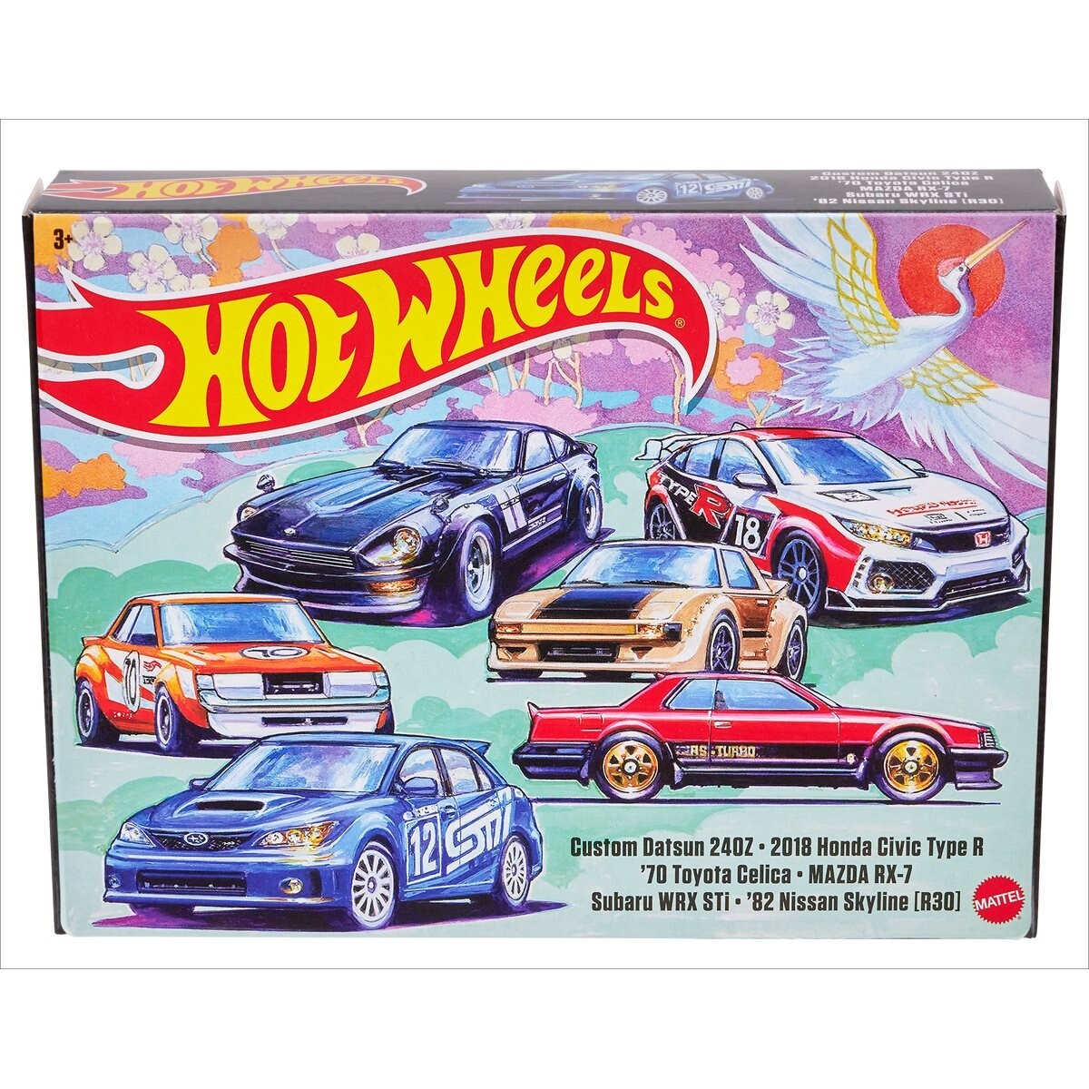 2023 Hot Wheels Import Themed Multi-pack Box Set of 6 Cars HGM12-979E IN STOCK