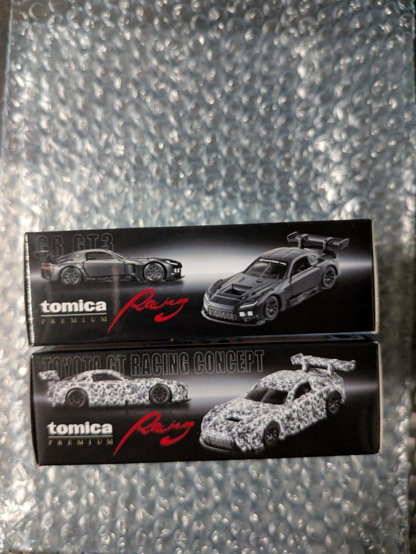 Tomica Premium Racing GR GT3 Toyota GT Concept 2 car set Collectables 17+